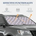 thumbnail image 4 of Balery 2 Piece Dachshund Dog Puppy Car Windshield Sun Shade|Foldable Front Windshield Shade for Car Front Window for Most Sedans SUV Truck-Medium, 4 of 7