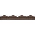 thumbnail image 3 of EzBorder Recycled Rubber Fence Border – 6"x48", 2-Pack, Earth Tone, 3 of 3