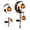 C, variant on Yucurem 40" Solar Halloween Stake Light, Black Cat Pumpkin Moon Garden Stake Light with Warm LED, Spooky Waterproof Light for Patio, Pathway (A)