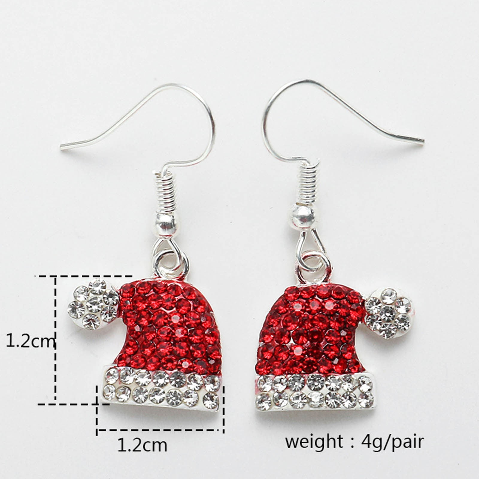 Christmas Red Flocking Bow Faux Pearl Decor Dangle Earrings Retro Elegant  Style Zinc Alloy Jewelry Delicate Christmas Ear Ornaments