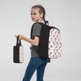 thumbnail image 7 of Pofeuu Different Mushrooms Print Backpack Travel Backpacks With Lunch Bag Pencil Bag Set 3 pcs Set Cartoon Backpack, 7 of 7