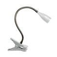 thumbnail image 1 of feux de la rampe  Lampe de bureau flexible à col de cygne et clip LED, 1 of 4