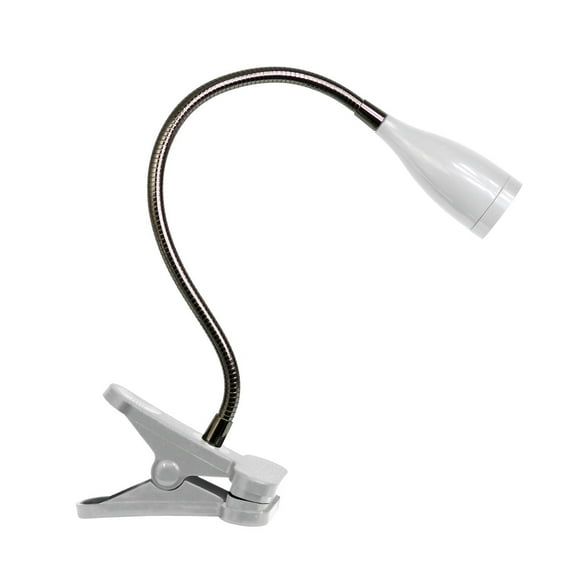 feux de la rampe Lampe de bureau flexible à col de cygne et clip LED