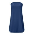 thumbnail image 3 of fatyb Women's Summer Strapless Tops Casual Sleeveless Tanks off Shoulder Backless Beach Shirts for Women, 3 of 4