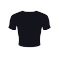 thumbnail image 2 of Hexxie - Top Crop Keep Out Of Direct Sunlight de Darla para Mujer (Negro), 2 of 2