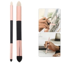 FRCOLOR 2pcs Double Headed Blending Stumps Sponge Pen Art Sketching Brush Drawing Supplies