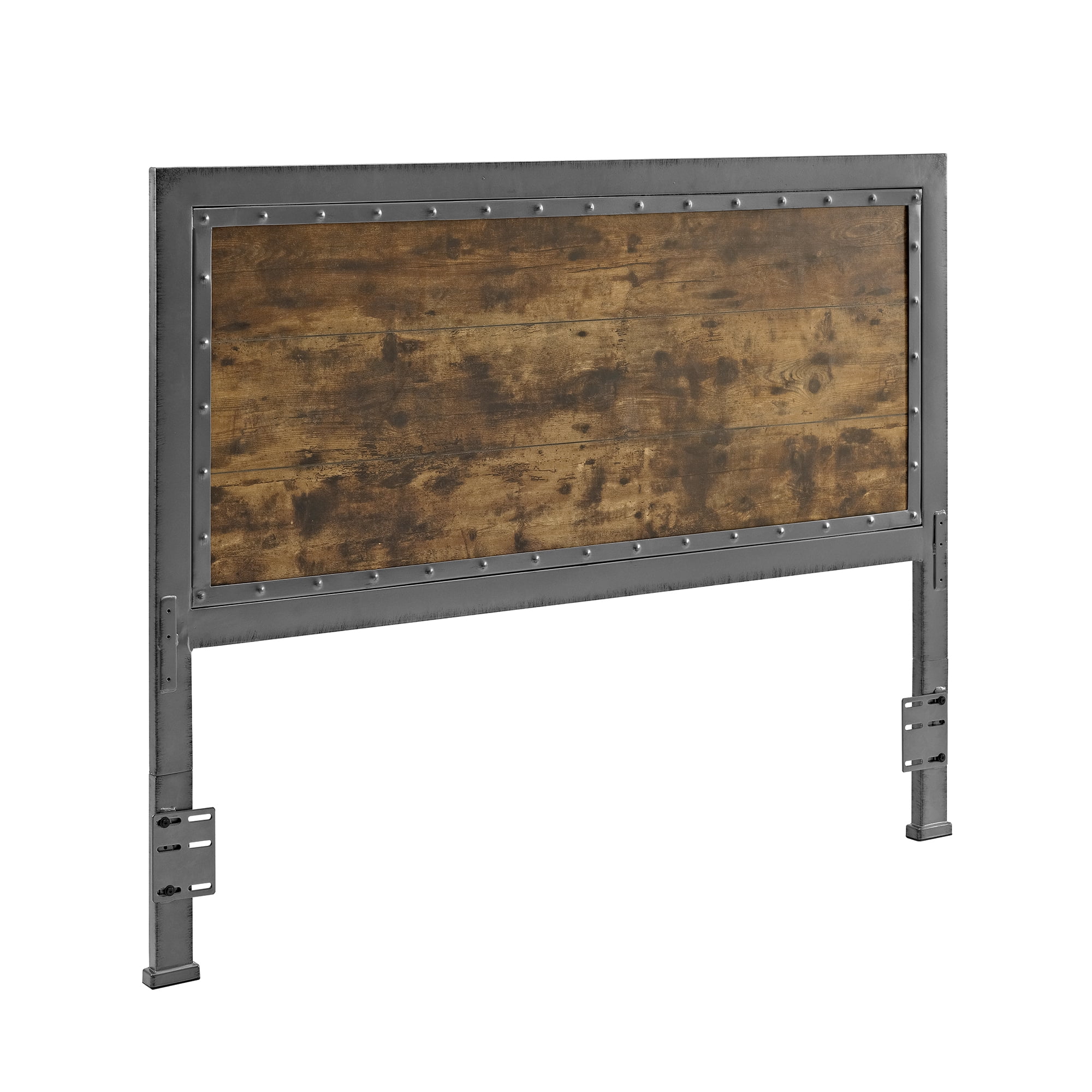 Santiago Riveted Plank Queen Size Headboard by River Street Designs