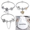 thumbnail image 2 of Pandora Pulsera Clásica De Plata s925 Con Cadena Gao Jiahui unisex, 2 of 2