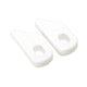 thumbnail image 2 of 1 par de protectores de brazo de manivela para vehículos de dos ruedas, cubiertas de manivela de silicona universales Blanco, 2 of 9