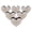 White, variant on IBA Indianbeautifulart Brown Engraved Knobs Wooden Wardrobe Knobs Cabinet Drawer Pull 10 Pcs