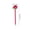 Hot Pink, variant on LNOGEUPG Deep Red Carnation Artificial Flower Ballpoint Pen Soft Simulated Floral Ornament Smooth Writing 0.5mm Black Ink Pen Creative Elegant Pen for Office Daily Writing Souvenir Gift