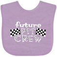 thumbnail image 3 of Inktastic Future Pit Crew Racing Flags Boys or Girls Baby Bib, 3 of 4