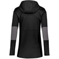 thumbnail image 2 of Holloway Sportswear 2XL Womens Sof-Stretch Jacket Black/Carbon 229737, 2 of 5