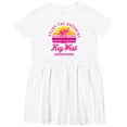 thumbnail image 3 of Inktastic Enjoy the Sunshine Key West Summer Paradise Girls Toddler Dress, 3 of 5