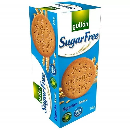 Gullon SUGAR FREE Digestive Biscuits 245g Walmart gullon-sugar-free-digestive-biscuits-245g-walmart