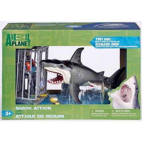 Shark Attack Figure Playset By Animal Planet Toys R Us Exclusive 