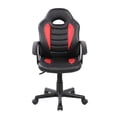 thumbnail image 5 of Kid's Gaming Chair Student Racer Chair with Wheels, Red, 5 of 8