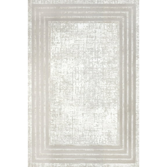 Cream Geometric Area Rugs for Living Room Washable Rugs Boho Moroccan Area Rug Soft Neutral Geometric Bohemian Carpet Distressed Indoor Rug for Bedroom Dining Room Office Foldable Nonslip Rug