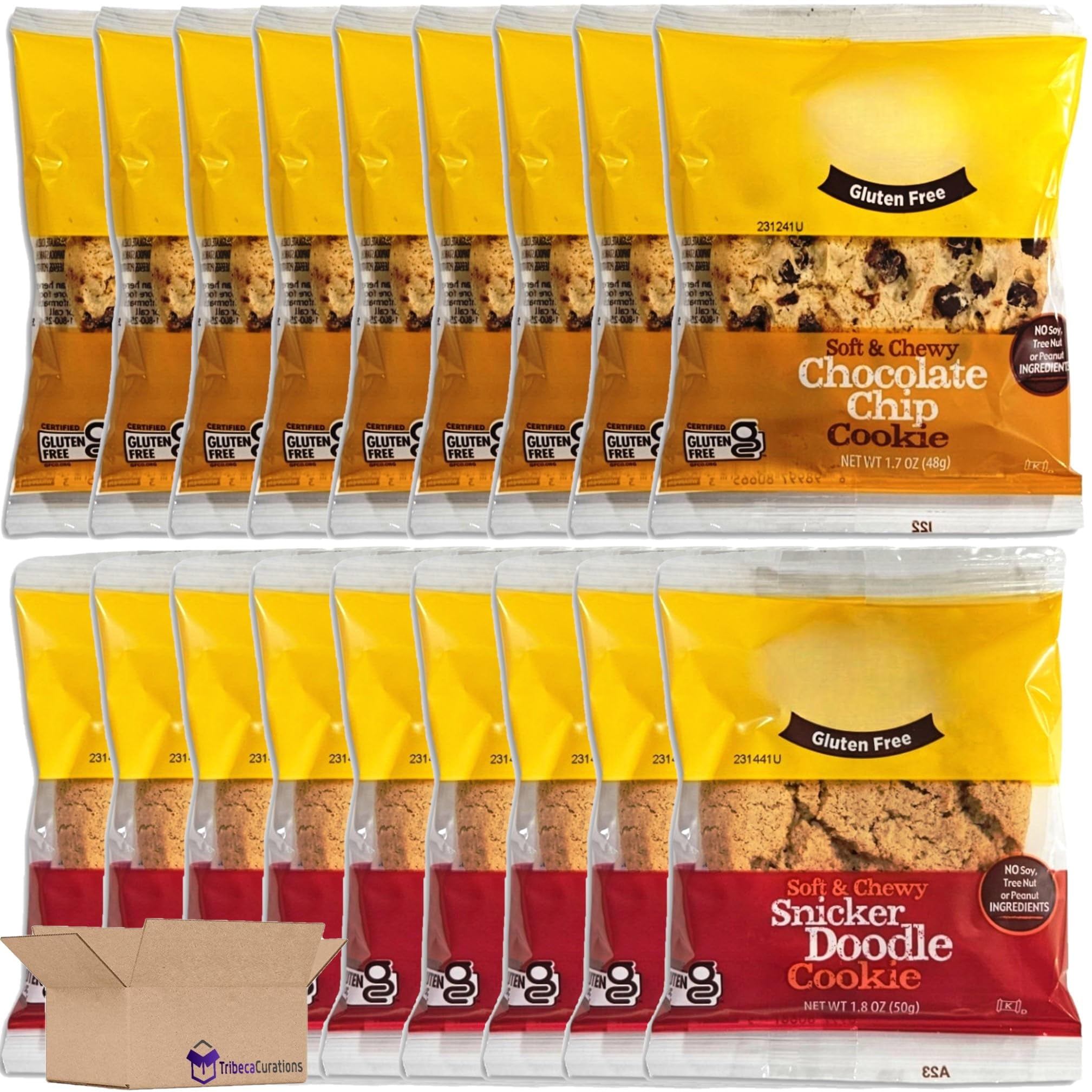 Enjoy Udi's Gluten Free Chocolate Chip & Snickerdoodle Cookie