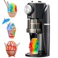 thumbnail image 1 of Shaved Ice Machine Snow Cone Machine Equipped With Stainless Steel Blade Adjustment Knob to Freely Adjust the Thickness of the Snowflakes and 2 Reusable Plastic Ice Mold Cup, 1 of 1