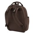 thumbnail image 3 of NoJo Espresso Coffee Backpack Diaper Bag with Luggage Sleeve and 9 Pockets, 3 of 5