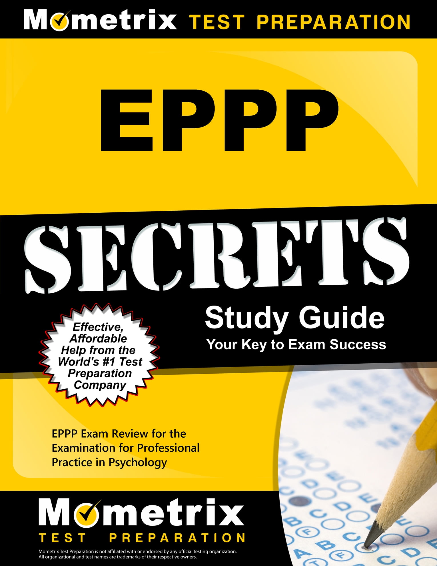 Eppp Secrets Study Guide Eppp Exam Review for the Examination for