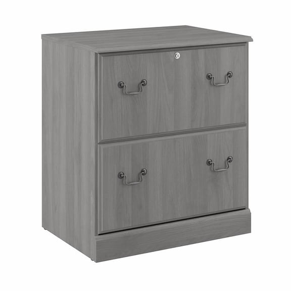 Saratoga 2 Drawer Lateral File Cabinet in Modern Gray