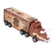 thumbnail image 4 of Camión contenedor de dinosaurios, transportador de almacenamiento para niños, camión de transporte, coche de juguete con sonido ligero para niños y niñas, 4 of 8