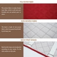 thumbnail image 3 of Housse de Fauteuil Inclinable Tapis pour Fauteuil Housse de Fauteuil Inclinable avec 2 Sangles Élastiques Réglables et 6 Poches Protecteur de Canapé Lavable Protège pour Animaux, 3 of 8
