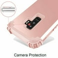 thumbnail image 6 of Dteck Galaxy S9 Plus Case with Tempered Glass Screen Protector, Dteck Heavy Dual Layer Full Body Protection Rugged Shockproof Case Hard PC Protective Back Cover For Samsung Galaxy S9+,Rosegold, 6 of 11