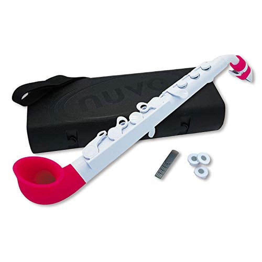 Nuvo Soprano Saxophone, White/Pink (N520JWPK)