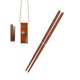 thumbnail image 5 of Palillos plegables portátiles con bolsa de transporte Utensilios Palillos desmontables Cubiertos Vajilla para camping, pesca, picnic, , Madera shamjiam Palillos al aire libre, 5 of 9