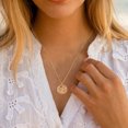 thumbnail image 4 of GDCOIN Jellyfish Pendent Necklace 14K Gold Plated Beach Cute Ocean jewelry for Women, 4 of 9