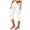 White, variant on Womens Cargo Capri Pants Outdoor Work Business Trousers Summer Casual Elastic High Waist Capris Pants
