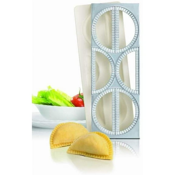 Chefferie Ravioli Pierogi Maker, 3.5" Crescent Shape