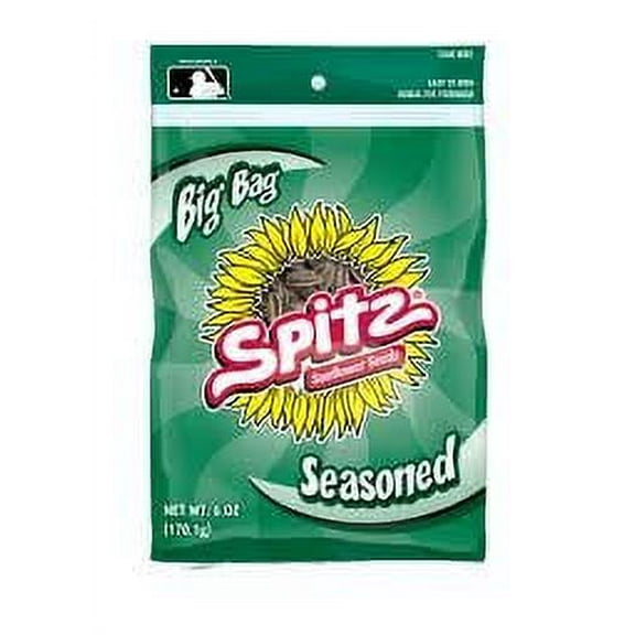 Spitz Seasoned Sunflower Seeds 6 oz (Pack of 18)