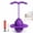 Purple(1pcs), variant on Balance Jumping Ball with Handle – 11.4 in High-Density Durable Ball, 15 in Non-Slip Pedal, 644 lbs Weight Capacity, Full-Body Fitness, Balance & Coordination, Home & Gym Workout.