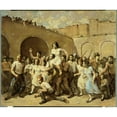 thumbnail image 3 of Robert Spencer 14x12 Black Modern Framed Museum Art Print Titled - The Seed of Revolution, 3 of 5