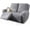Grey, variant on Solennerer Recliner Chair Covers 4-Pieces Reclining Chair Slipcovers with Pocket& Elastic Bottom, Soft Feel Fitted Lazy Boy Sofa Couch Cover Washable, Stretch Recliner Furniture Protector