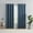 Blue, variant on Eclipse Auden Traditional Grey Grommet Blackout Single Curtain Panel, 52" x 84"
