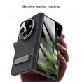 thumbnail image 4 of Genuine Leather Case For Oneplus Open, Built-in Screen Protector All-inclusive Protective Cover With Hinge Protection & Kickstand, 4 of 4
