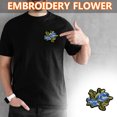 thumbnail image 4 of 6Pcs Rose Embroidery Badge Clothes Fabric Patch Applique Decor Diy, 4 of 9