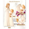 thumbnail image 6 of Lnrkai Mother Daughter Figurine, Home Decor Collection Gifts for Mom Daughter Expresses Loving Sculpted Hand-Painted Figure Ornament, 6 of 8