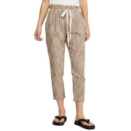 Free People | Light At Sunrise Crop Pants | Brown | Size 2