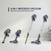 MOOSOO Cordless Stick Vacuum Cleaner 40KPA 40Mins Lightweight for Home Pet Hair Carpet Hard Floor, XL-618A