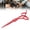 Red, variant on Yajisi Black 6 Inch Stainless Steel Professional Hair Cutting Scissors, Sharp Grooming Shears for Beard and Mustache, Salon Barber Hairdressing Tool (6" / 15.2 cm)