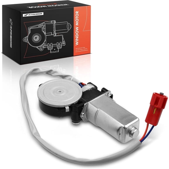 A-Premium Front Right Power Window Lift Motor Compatible with Dodge D150 D250 D350 Ramcharger W150 W250 W350 1990-1993, Passenger Side, Replace# 55154644