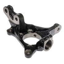 Detroit Axle - Front Left Steering Knuckle for Subaru Outback Legacy Forester Impreza WRX XV Crosstrek Driver Side Steering Knuckle Assembly Replacement