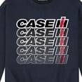 thumbnail image 3 of Case IH Logo Repeat Fade - Men's Crew Neck Fleece Pullover, 3 of 6