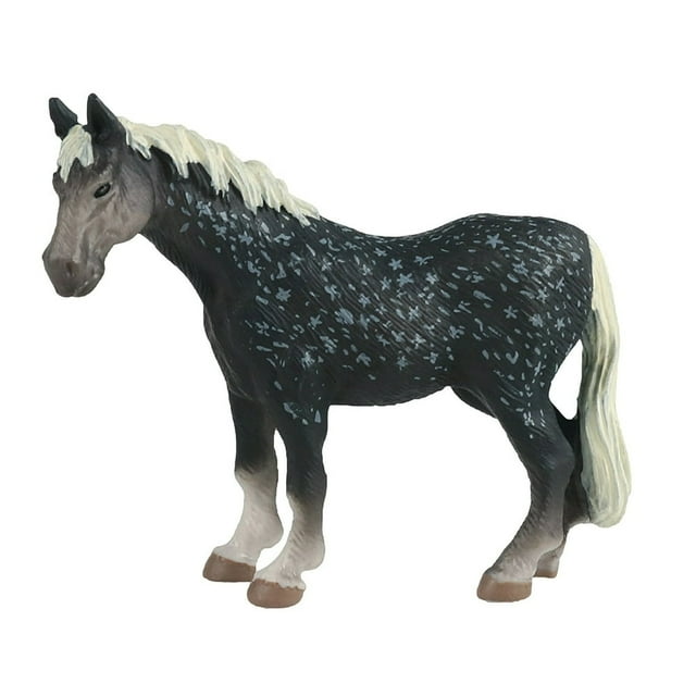 MesaSe Modèle de Cheval Cadeau Apparence Réaliste Modèle de Cheval Steppe de Bureau Statue d'Animal